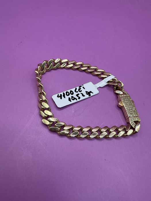 Bratara cuban aur 14k 10.52gr •Matei Amanet Crangasi•1636