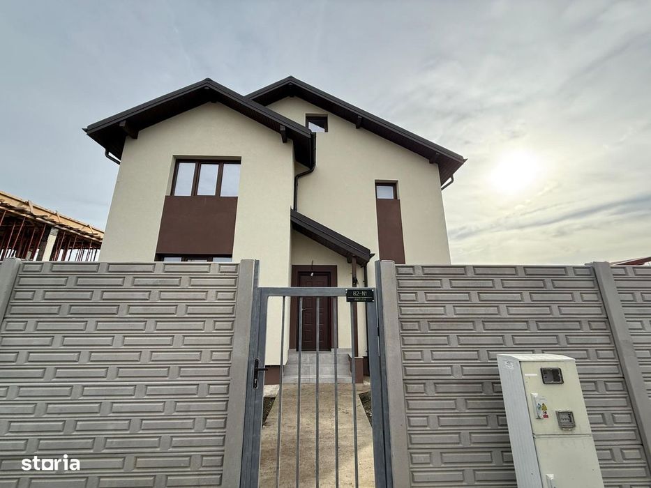 Vila individuala || 4 camere 2 bai || pod || incalzire pardoseala ||