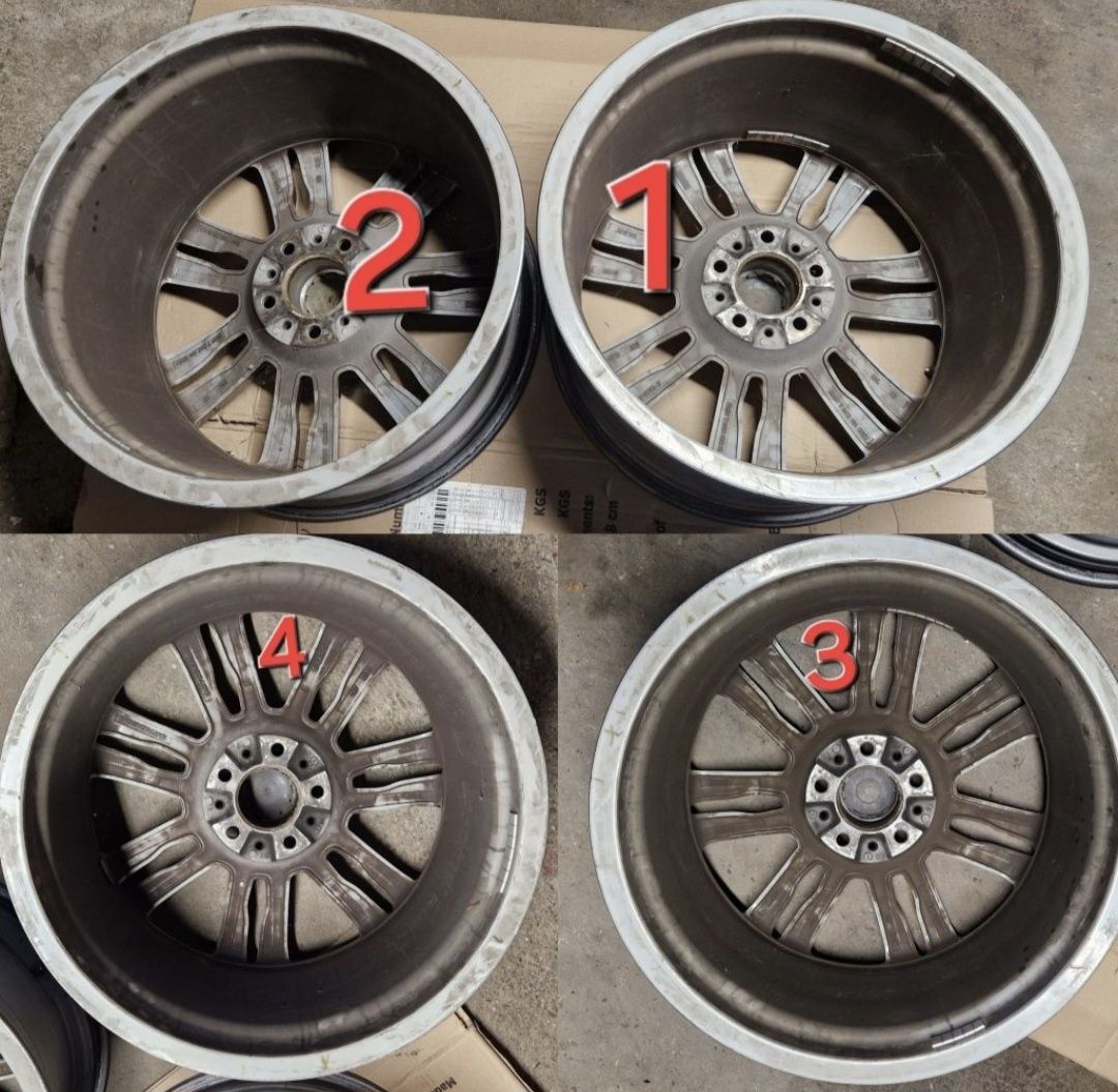 Jante Aliaj Orig BMW M.PAKET Două Lățimi R20 Et.40 10J Et.35 11J 5x120