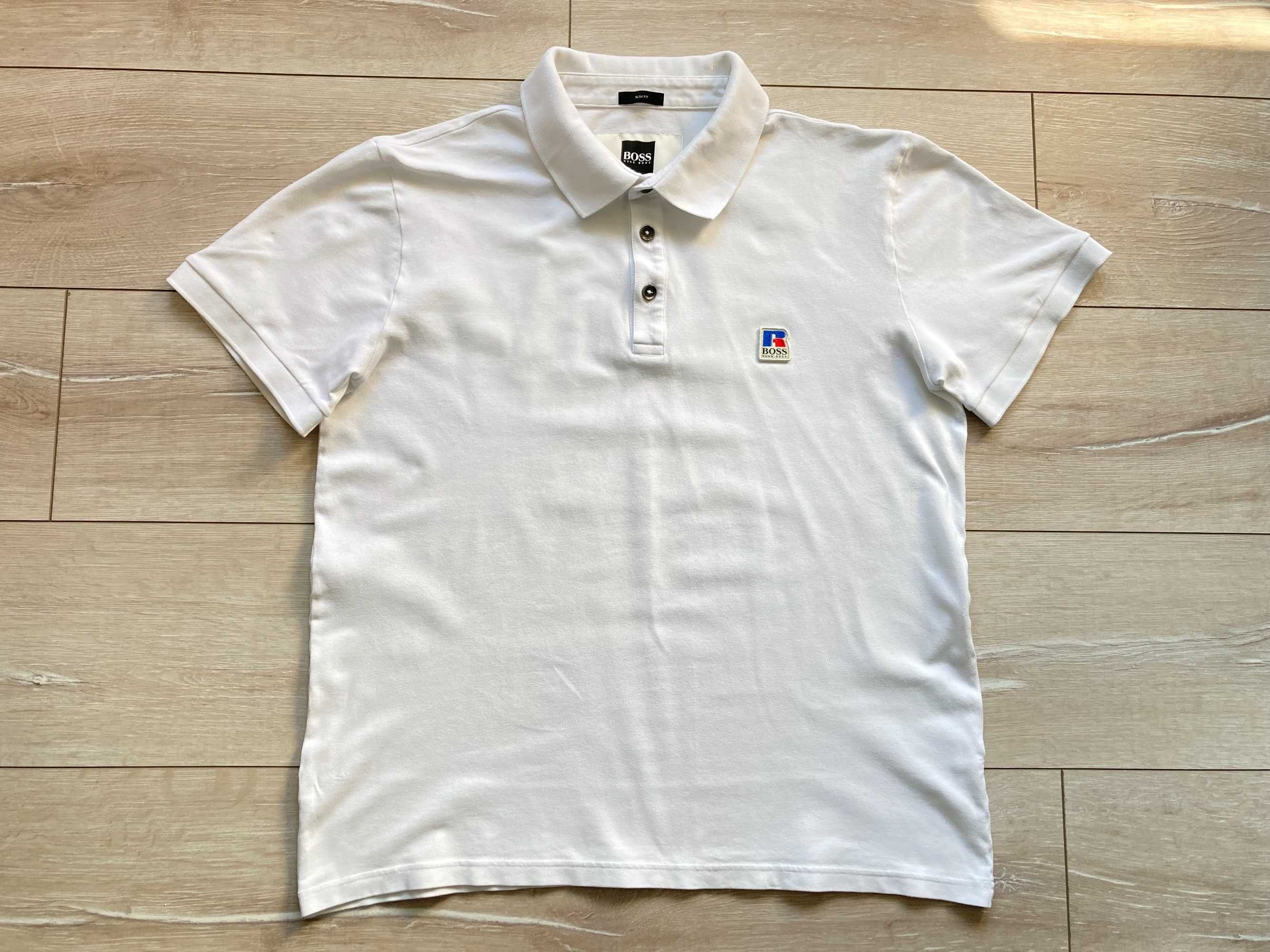 Hugo Boss X Russel Athletic Slim Fit polo t shirt мъжка тениска M / L