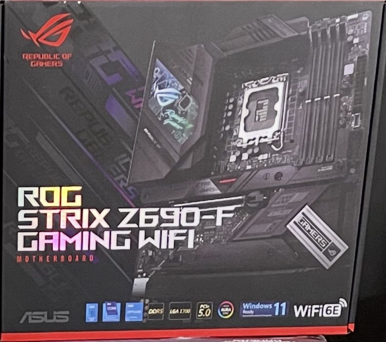 Материнская плата asus z690-F