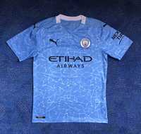 Puma Manchester City 2020/21 Home Shirt ОРИГИНАЛНА футбола фланелка S