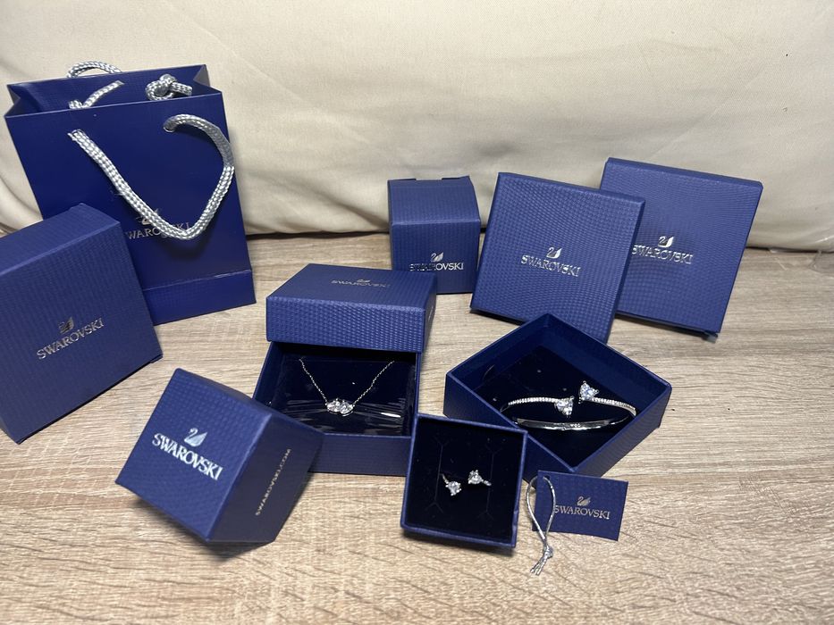 Colier+Bratara+Inel Swarovski Attract soul~Produs Nou