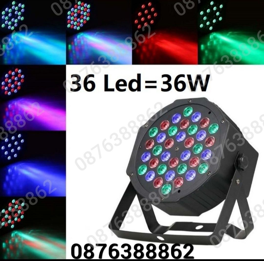 LED мини диско парти,лазер,прожектор,лампа,проектор, 36 Led,RGB,