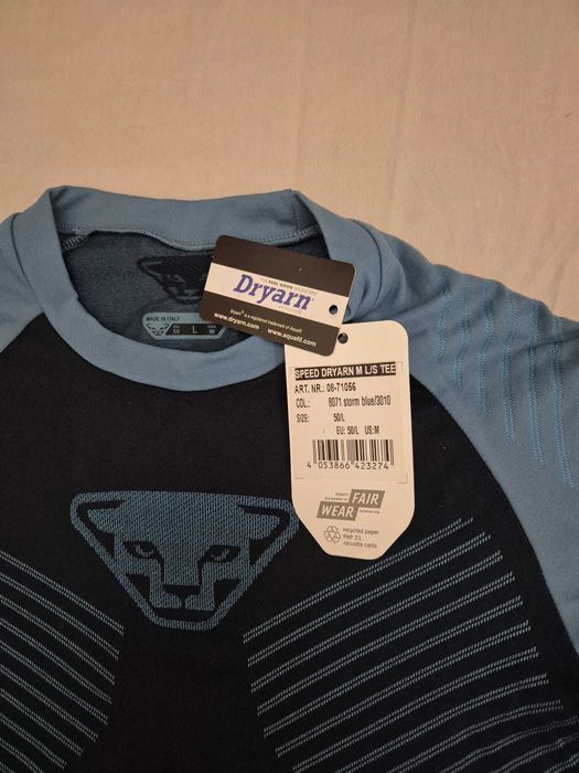 Bluza tehnica barbati Dynafit Speed Dryarn - Strom Blue