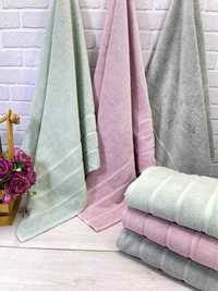 Махровые полотенца банные размер 70на140