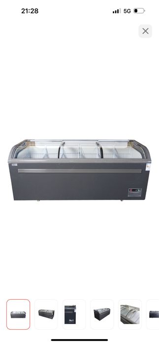 Морозильник AVANGARD SD/SC 718 л серый