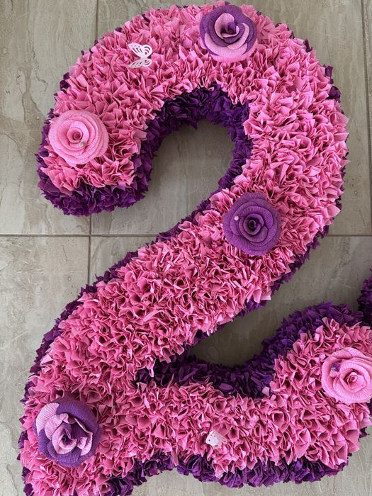 Cifre aniversare decor