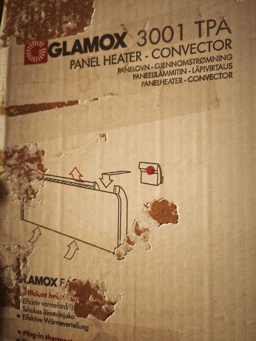 Конвектор Adax Glamox 3001 TPA