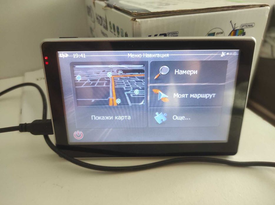 Навигационна система WEST ROAD WR-5084s,800 mhz и Сенник