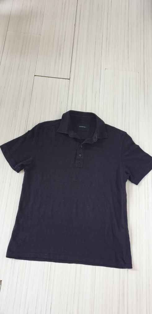 Ermenegildo ZEGNA 100% Len/ Лен   48 / S - M ОРИГИНАЛНА Ленена Тениска