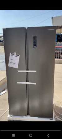 Холодильник SKYWORTH SBS-558WP с первых рук без переплат в упаковке.