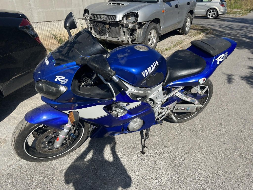 Yamaha r6 на части