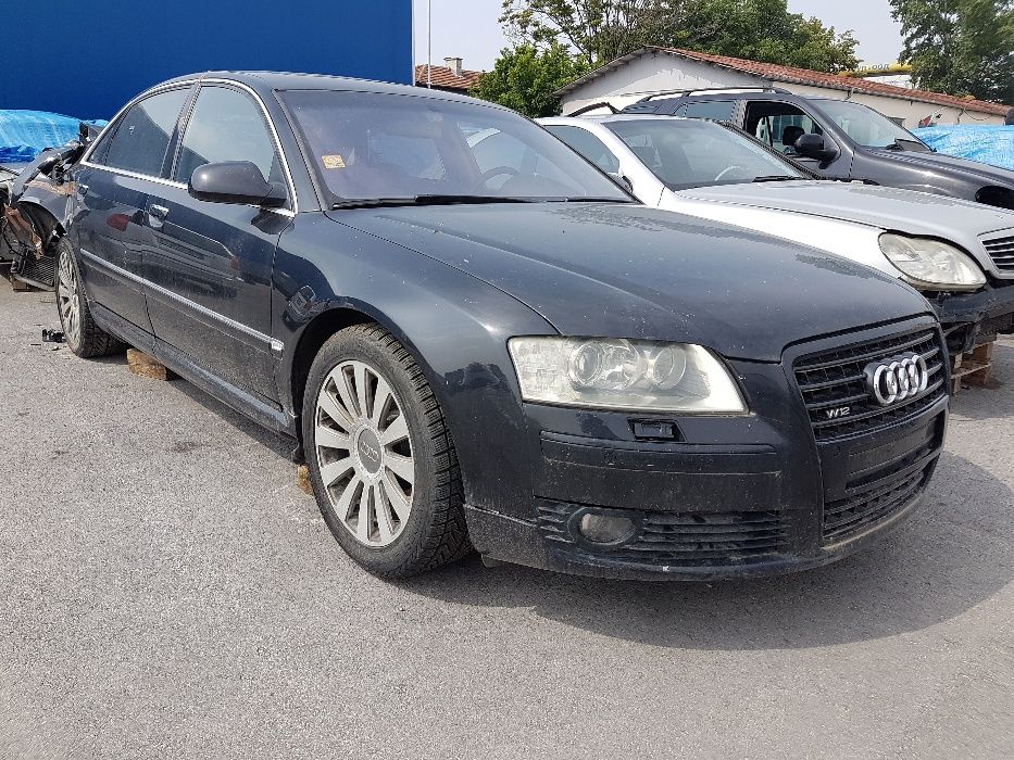 На Части! Audi A8 D3 W12 6.0 Long Bose Full DRL LED Ауди А8 Дълга база