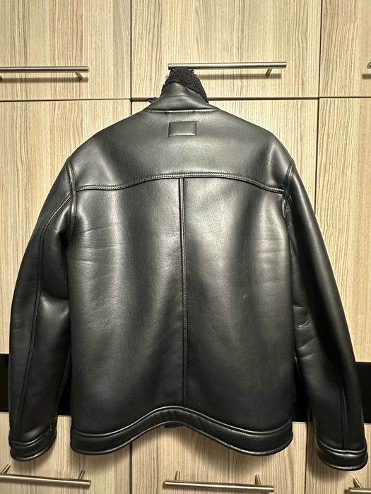 Мъжко кожено зимно яке