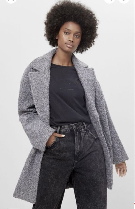 Bershka Teddy bear палто S