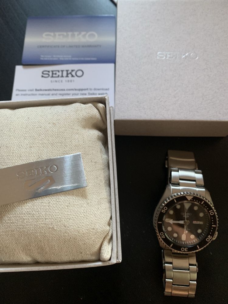 Seiko SRPD55 K1мъжки, черен