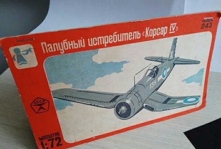 Сборная модель самолета F4U «Корсар»  (Novo 1/72)