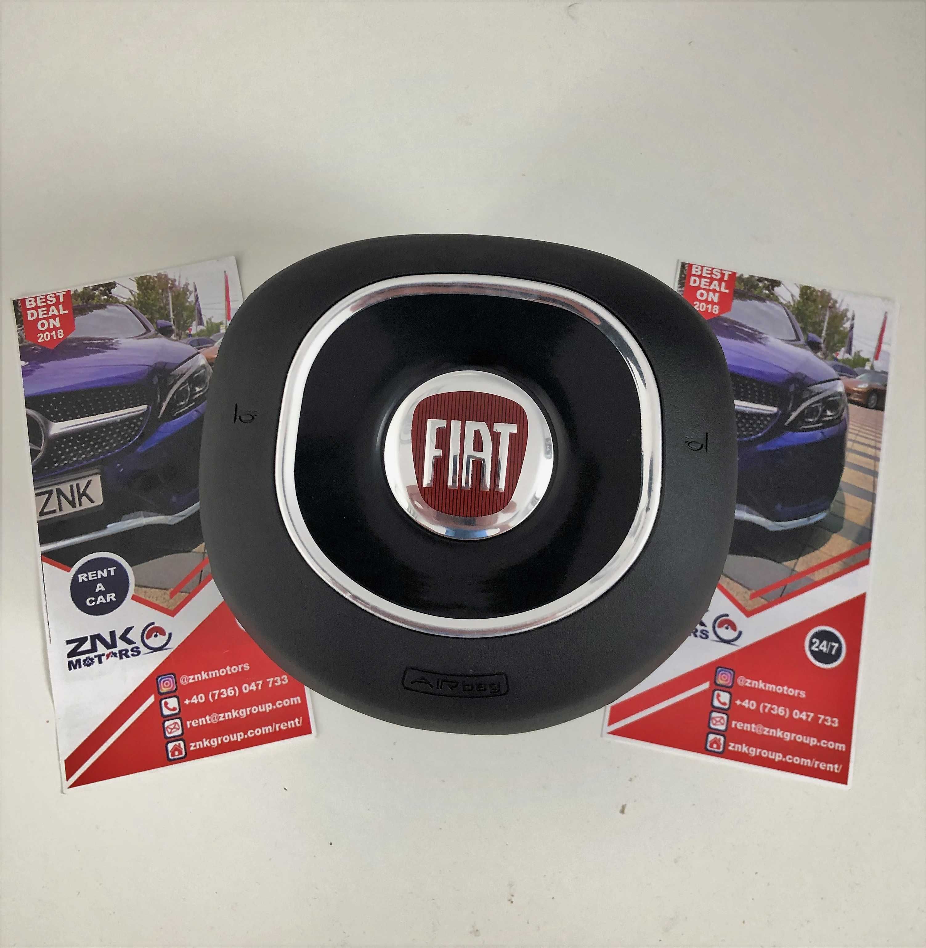Fiat 500 kit airbag volan pasager plansa de bord set centuri cortine