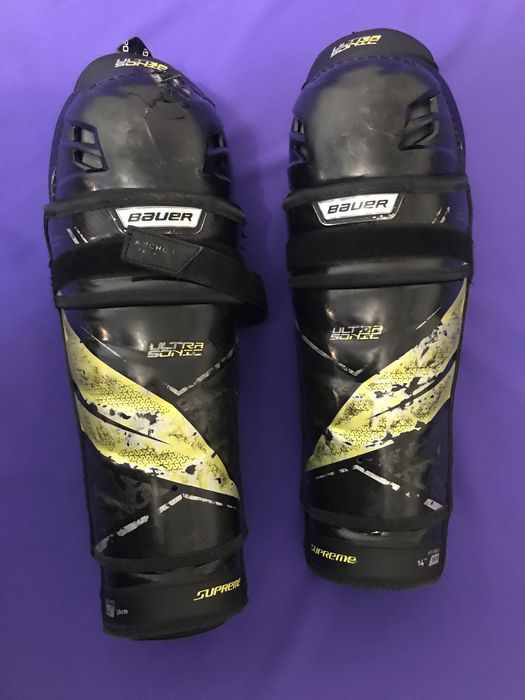 Продам щитки BAUER Ultra Sonic / Supreme. Размер 14’’ / 36 см/ 170-175