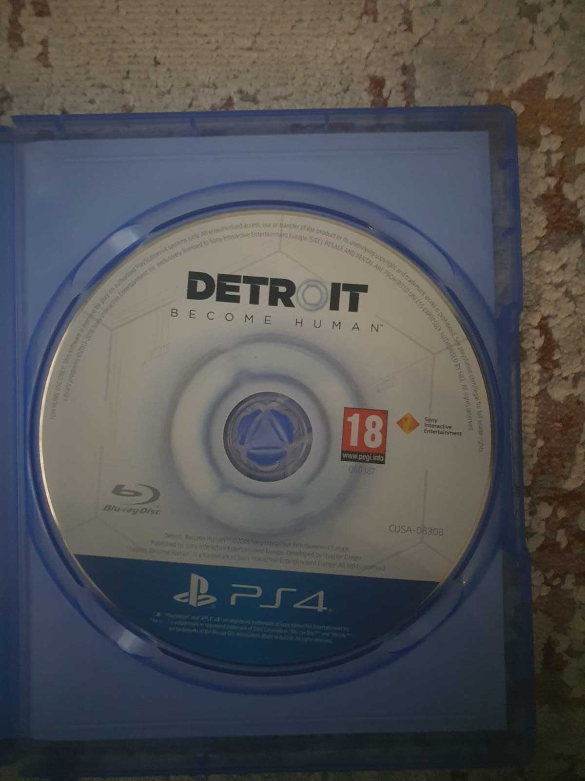 Диск:детройд пс4
