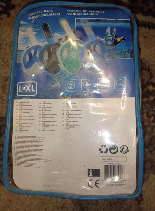 Masca snorkeling,măsură L- xL,noua