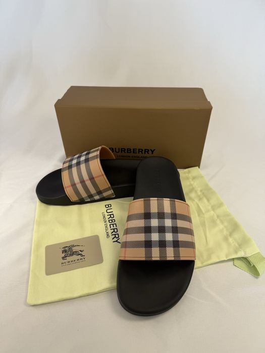 Чехли Burberry Slides