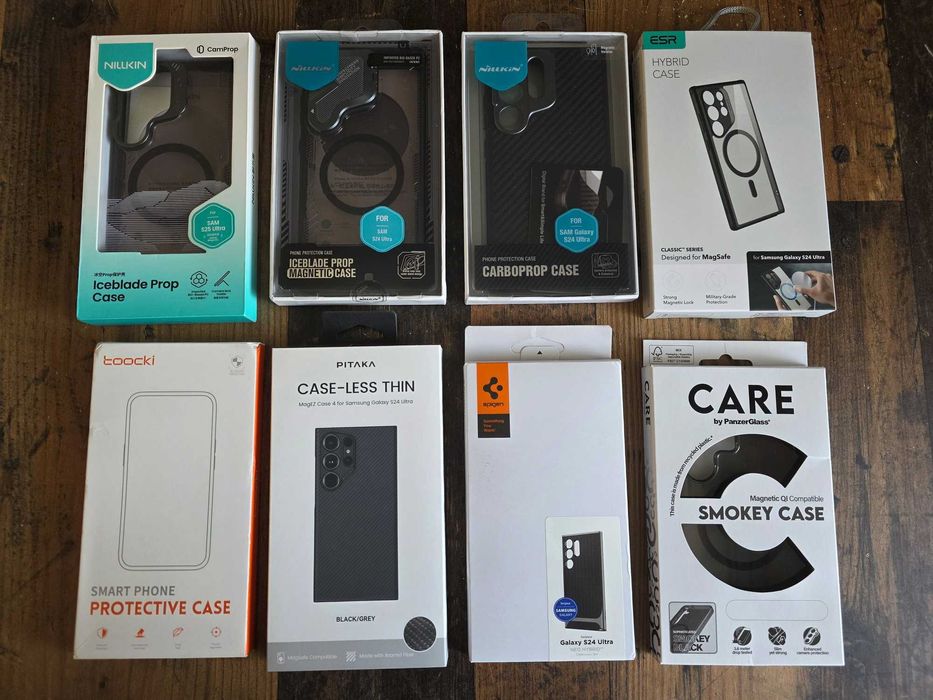 кейс NILLKIN Iceblade Prop Magnet Samsung Galaxy S24 Ultra + протектор