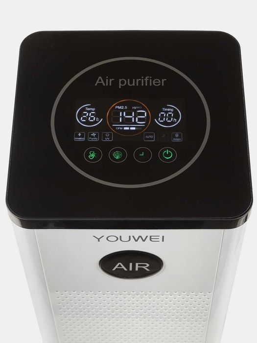 Очиститель воздуха с HEPA + угольным фильтром до 35 и 50 кв.м.