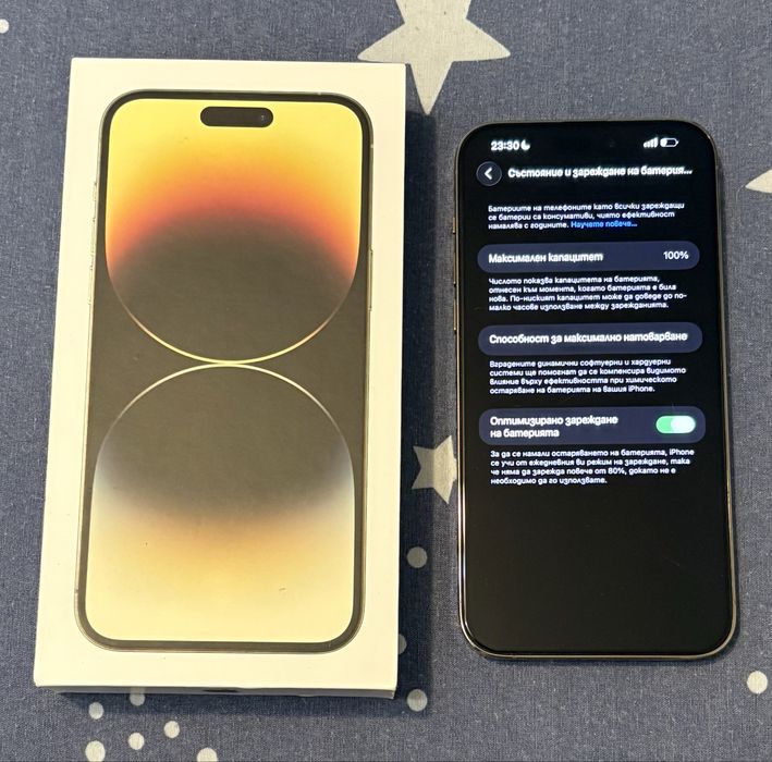 Iphone 14 pro max 128gb 100%