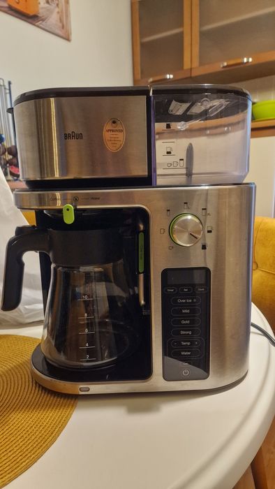 Cafetiera BRAUN MultiServe KF9170BK, 1.5l, 1750W, 10 cesti