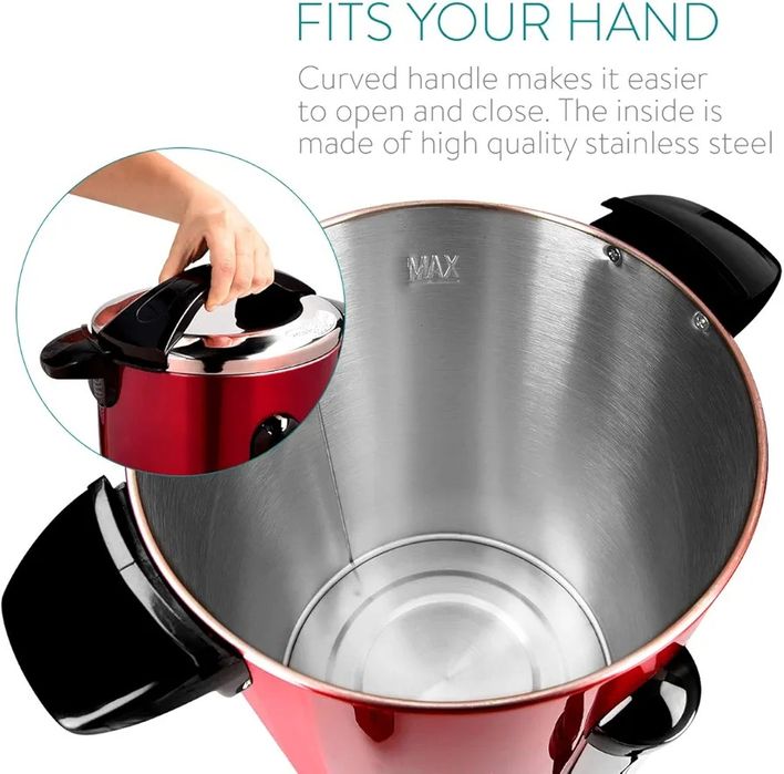 18л.Голям размер Диспенсър за топли напитки Navaris