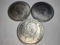 [Replica] Moneda 5 lei Carol I 1880, 100.000 lei 1946, 500 lei 1941