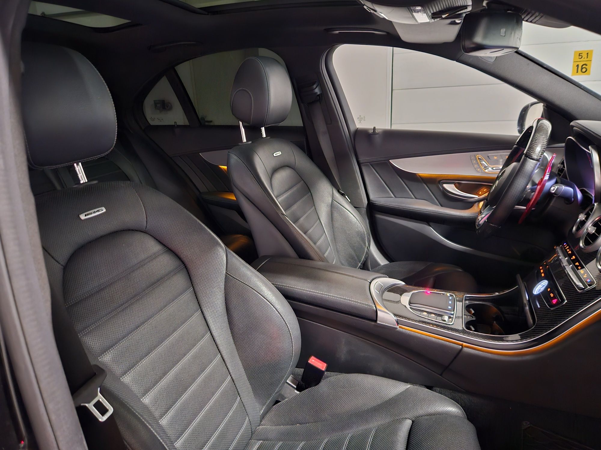 Mercedes C43 AMG 2017 BRABUS генерация Всички екстри