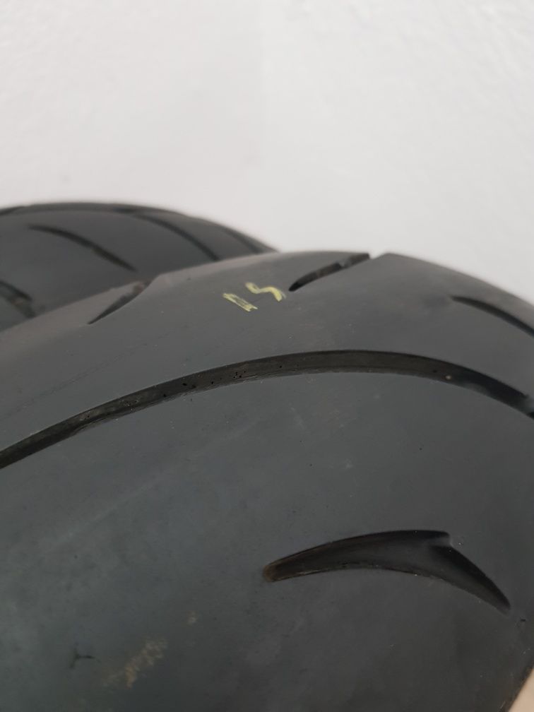 Anvelopa moto 120 70 17 cu 160 60 17 Dunlop Qualifier