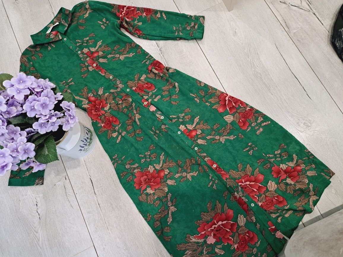 Co'couture дълга рокля тип риза р-р ХС