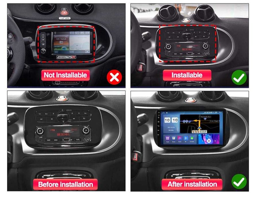 Navigatie Smart din 2015 - 2020 , Garantie 2GB 4GB 8GB RAM