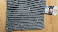 Fular circular tricotat