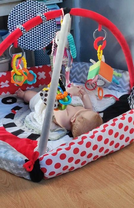 Saltea țarc pufos bebeluși