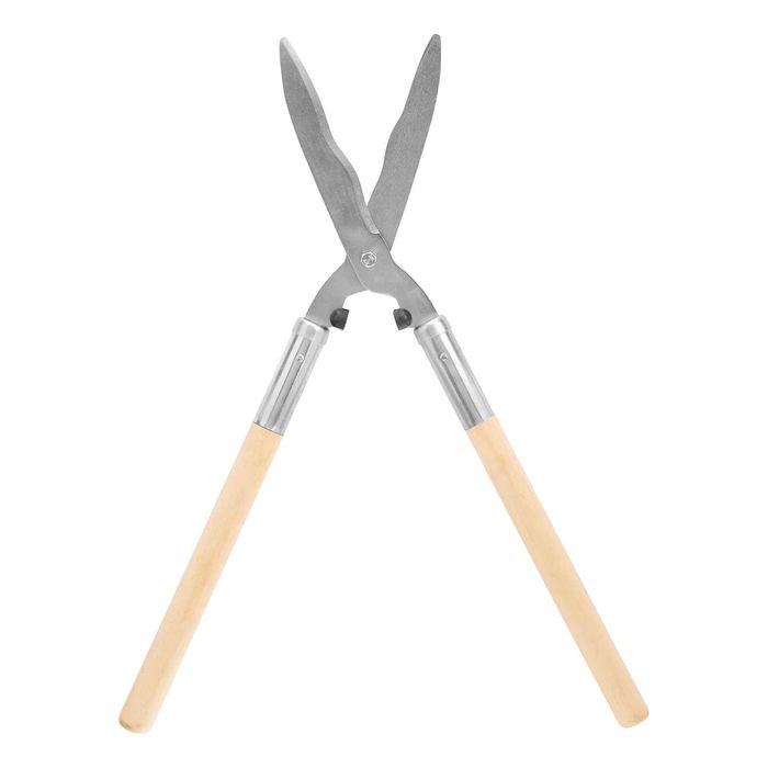 Кусторез, 650 мм, волнистые лезвия, деревянные рукоятки ( Россия )