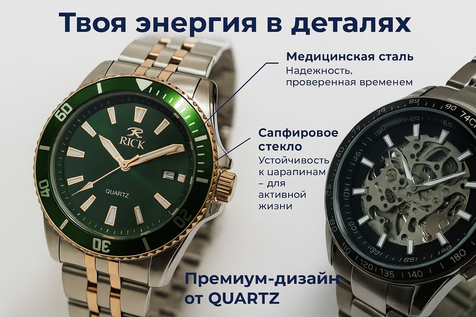 Наручные часы с доставкой