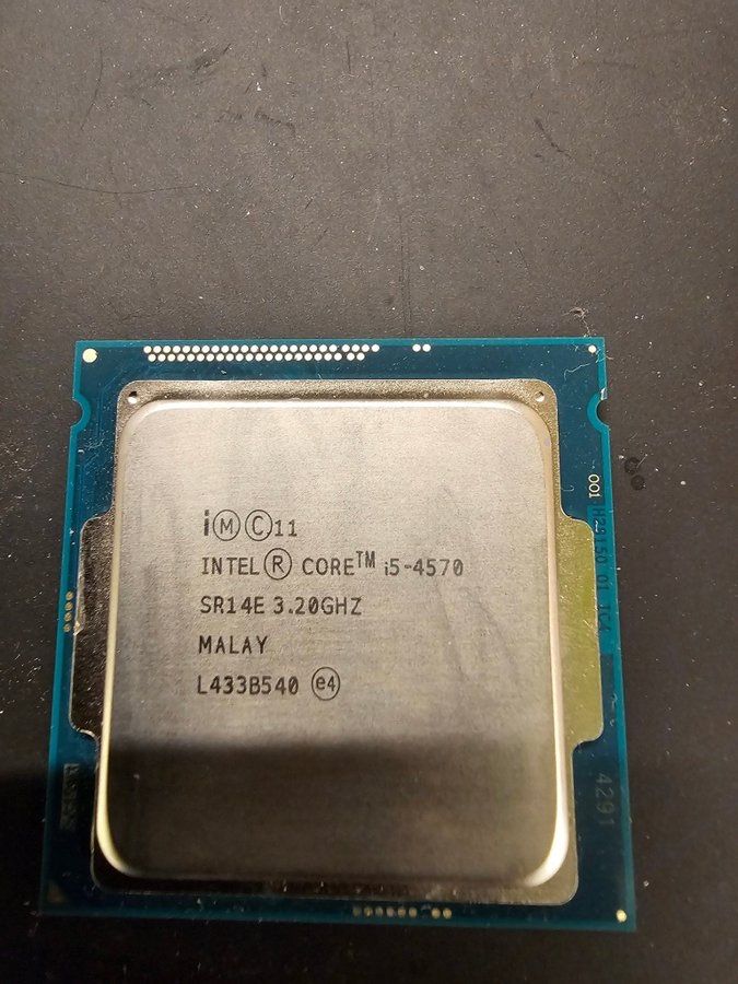CPU i5 4570 4th generation