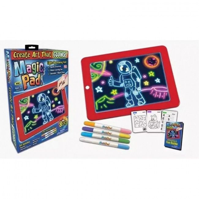 Magic Pad Детски занимателен таблет - дъска за рисуване (Батерии)