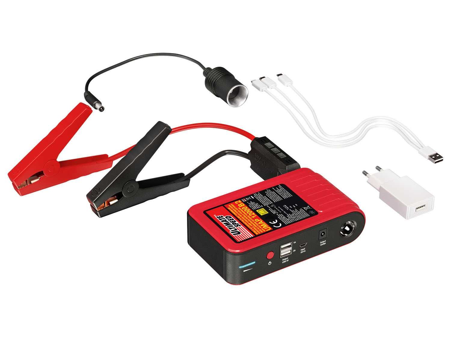 JUMP STARTER, robot de pornire auto 12000mA, NOU, SIGILAT, Germania