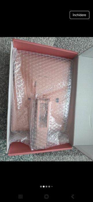 Oglindă de machiaj cu lumini LED naturale