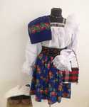 Costum popular pentru doamne și domnișoare de Maramureș complet