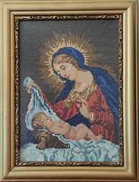 Гоблен Дева Мария с младенеца