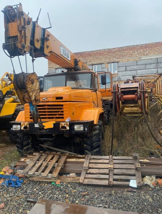 Кран 25 тонны КрАЗ