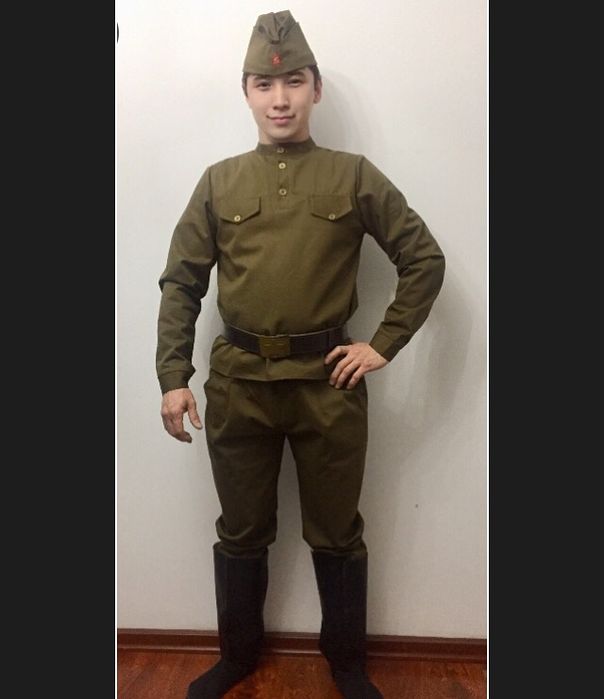 костюм солдата