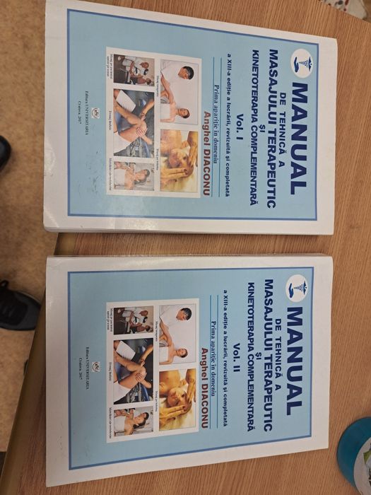 Manual de masaj, 2 volume , 180 lei